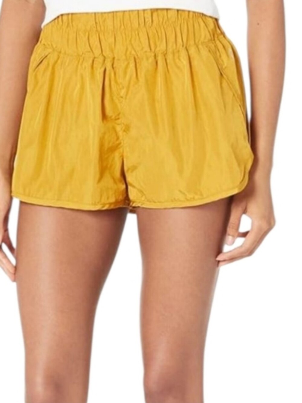 FP Movement by Free People Mustard Athletic Shorts